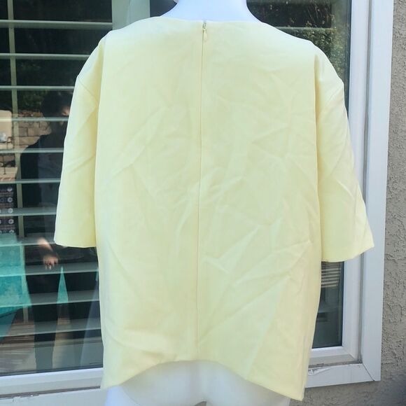 WAYF Hardy Short Sleeve Asymmetric Blouse Size XXL - Picture 7 of 8